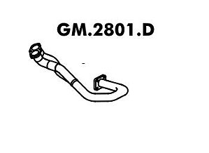 Tubo Do Motor Blazer 2.2 95 A 97