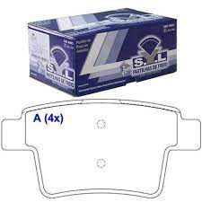 Pastilha Freio Ford Mondeo Traseira Sistema Bosh 2226 SYL