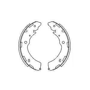 Sapata De Freio Mitsubishi L200 / S10