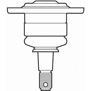 Pivo Blazer / S10 Suspensao Dianteiro Superior Esq/Dir N3012 NAKATA