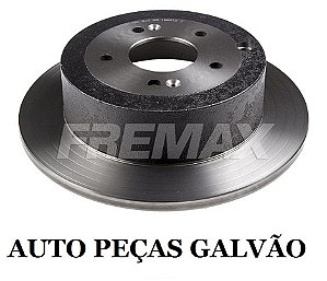 Disco Freio Santa Fé/Kia Sorento Traseiro S/ Cubo BD5110 Fremax Par