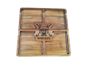 Petisqueira quadrada