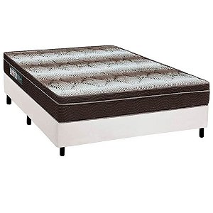 Cama Box Casal Ortobom Light Ortopédico 138x66x188