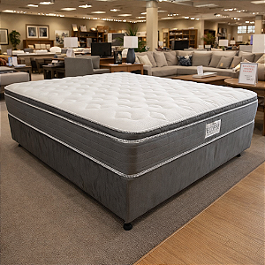 Cama Box Casal Molas Ensacadas e Pillow Top Eclipse Prodormir 138x71X188