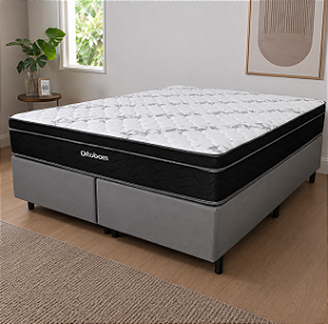 Cama Box King Molas Ensacadas Ortobom Dream Superpocket 193X68X203