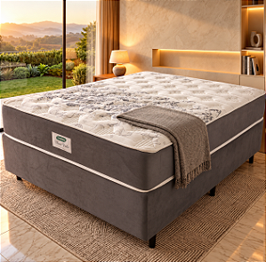 Cama Box Casal Portal New York Molas Ensacadas 138x69X188