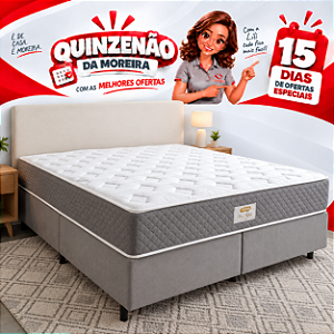 Cama Box King Portal New York Molas Ensacadas 193x69X203