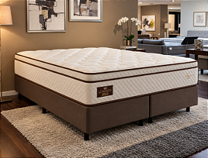 Cama Box King Portal Londres Molas Ensacadas 193x75X203