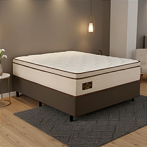 Cama Box Casal Portal Londres Molas Ensacadas 138x75X188
