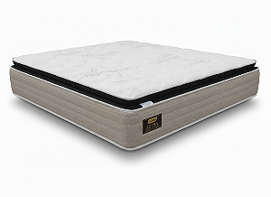 Colchão Queen Portal Azera II Molas Ensacadas com Pillow Top 158x34X198