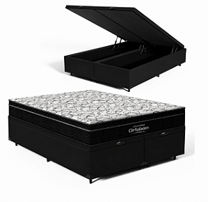 Cama Box Bau Queen Molas Ensacadas Dream Ortobom 158x70x198