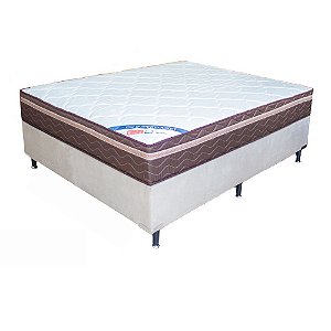 Cama Box Casal Molas Ensacadas Ortobom Pantanal  Superpocket 138X67X188