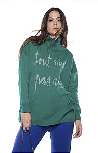 Pull Tout N'es Pas - Verde Menta