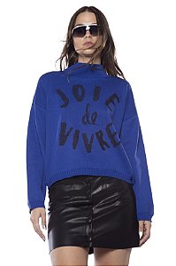 Tricot Joie de Vivre - Azul Klein