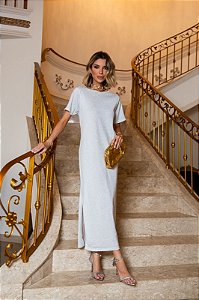 Vestido Brilho Branco