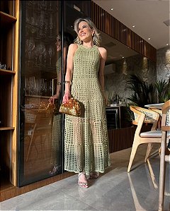 Vestido Midi Bella Verde