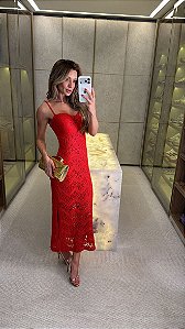 Vestido Milagres Vermelho