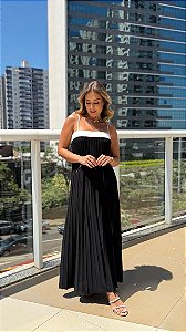Vestido Midi Grécia Preto