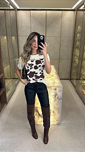 T-Shirt Cow Print