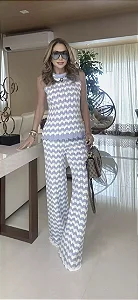 Conjunto Missoni Azul