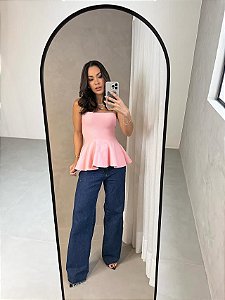 Peplum Ariel Rosa