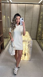 Vestido Polo Off White