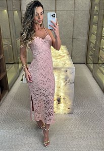 Vestido Milagres Rosa
