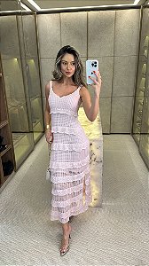 Vestido Midi Lolita Rosa