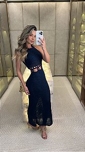 Vestido Midi Cancun Azul