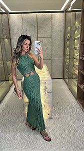 Vestido Midi Cancun Verde