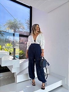 Calça Laise Azul