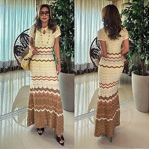 Vestido Midi Amarelo Colors