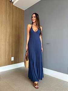 Vestido Longo Ibiza Azul