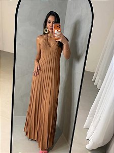 Vestido Longo Ibiza Avelã