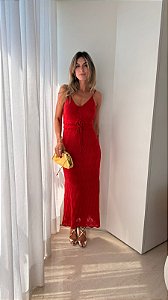 Vestido Midi Blessed Vermelho
