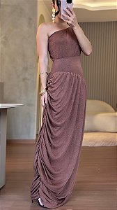 Vestido Milano Marrom