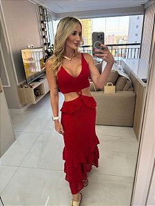Vestido Celine Vermelho
