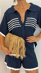 Conjunto Lolita Bicolor Azul