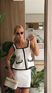 Conjunto Bicolor Branco