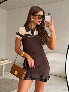 Conjunto Monaco Marrom