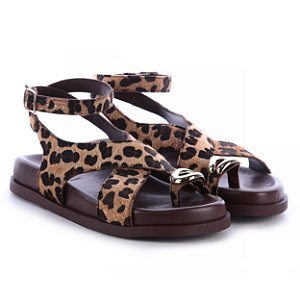 PAPETE FEMININA LUNNA ANIMAL PRINT ONÇA