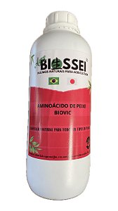 Aminoácido de peixe Aminokashi Biovic Agrobiossei naltural 1L