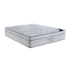Colchão Casal Molas Ensacadas Freedom (32x138x188) Branco - Ortobom