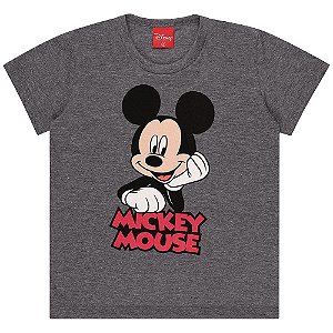 Camiseta Infantil Kamylus Mickey Mouse