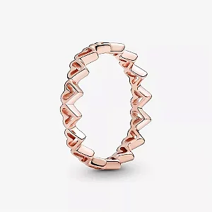 Anel Livre Para Amar Prata 925 Banho Rosé