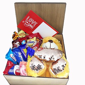 Caixa MDF Urso + Bombons