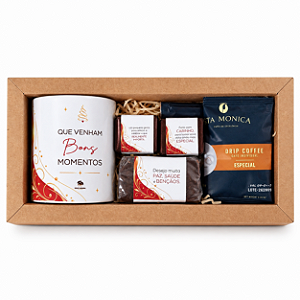 Kit Café e Chocolates Premium Natal