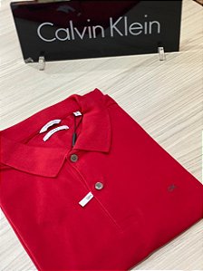 Polo Calvin Klein Sem Friso Masculino