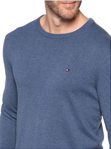 Suéter Tommy Signature Crew Neck Masculina