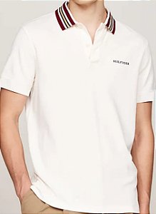 Polo Tommy RWB Collar Reg Masculino